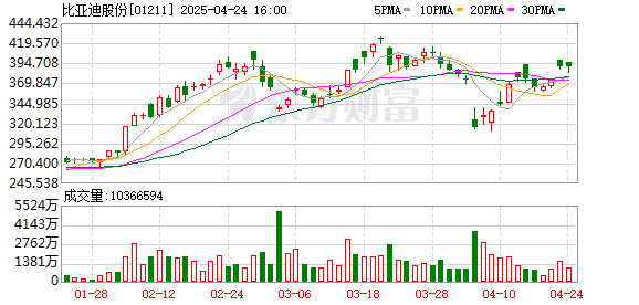 大圣策略 高盛：将比亚迪H股目标价上调至364港元