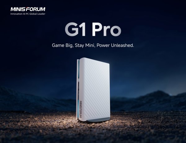 天盈配 铭凡展示 G1 Pro 迷你电脑：Ryzen 9 8945HX 处理器