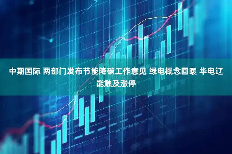 中期国际 两部门发布节能降碳工作意见 绿电概念回暖 华电辽能触及涨停